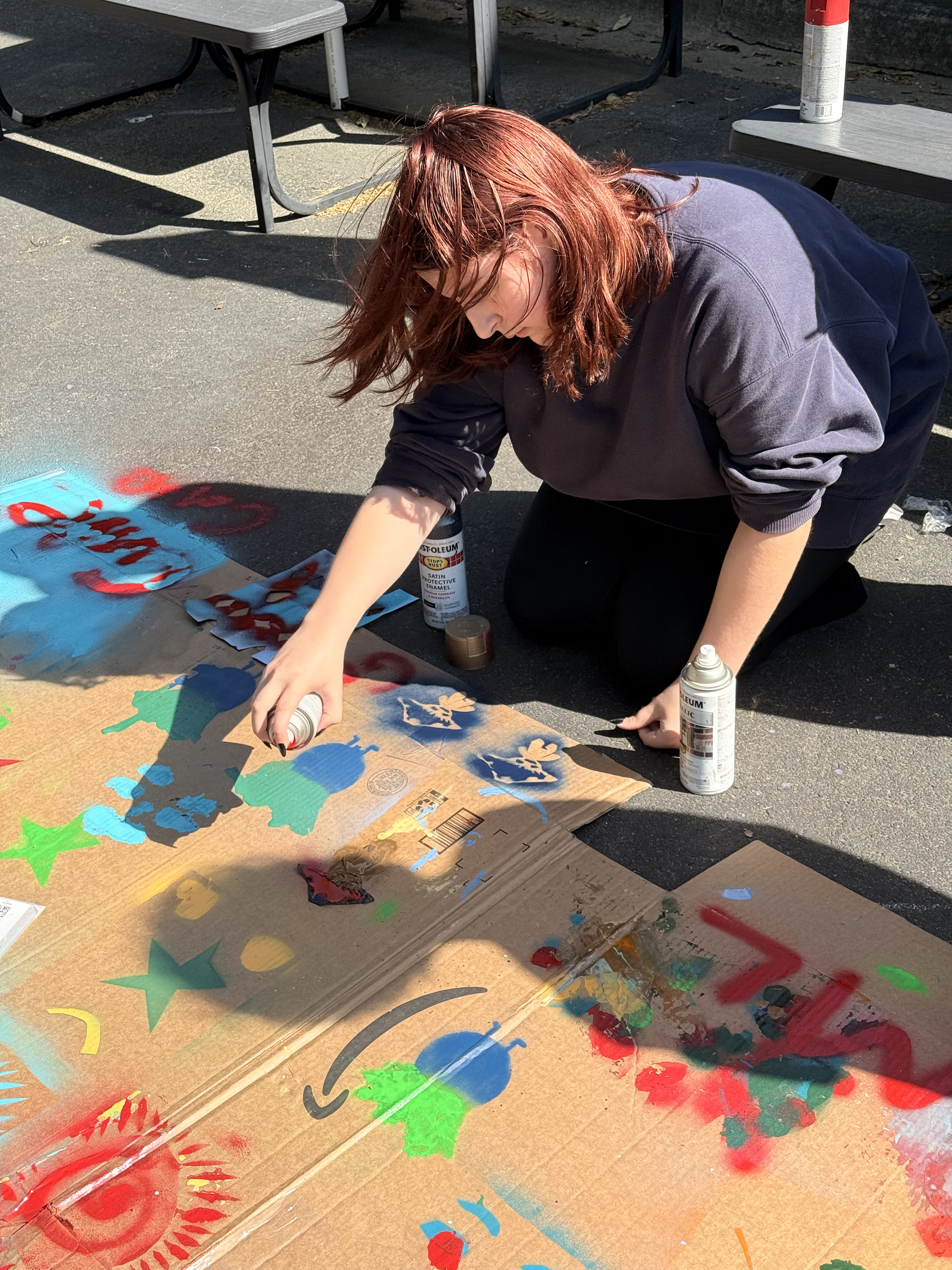 Art class at Trinity Prep